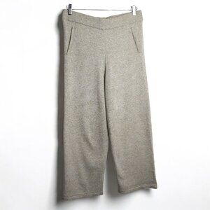 Heartloom Wide Leg Knit Pants High Rise Lounge Wear Stretch Jogger Size Medium